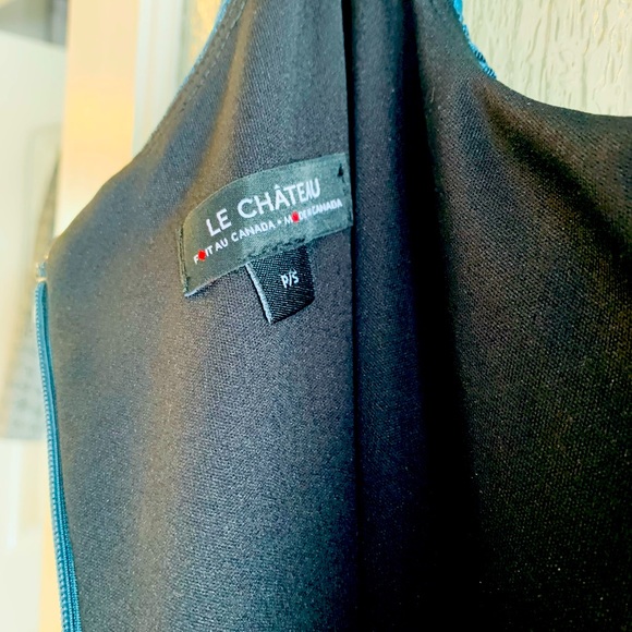Le Chateau Blue Dress (size small) - Picture 4 of 4